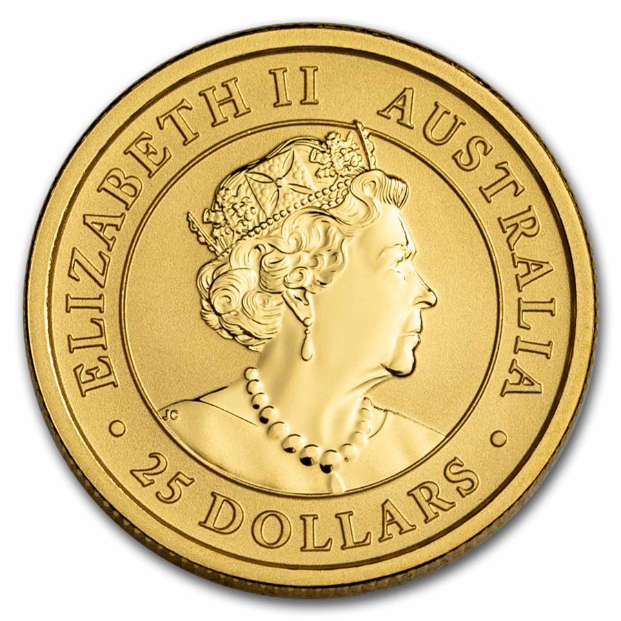 2022 Australie 1/4 Or Faune australienne BU