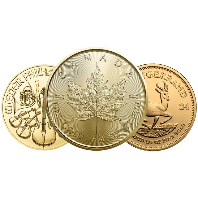 1/4 once Pièce d'Or - Sélection aléatoire