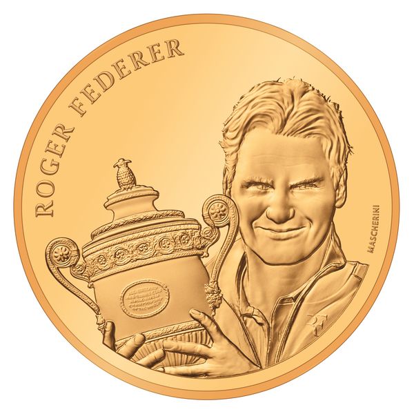 50 FR. Or Roger Federer 2020 PP