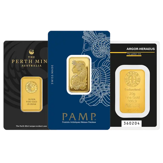 20 grammes Lingotin d'Or - Sélection aléatoire