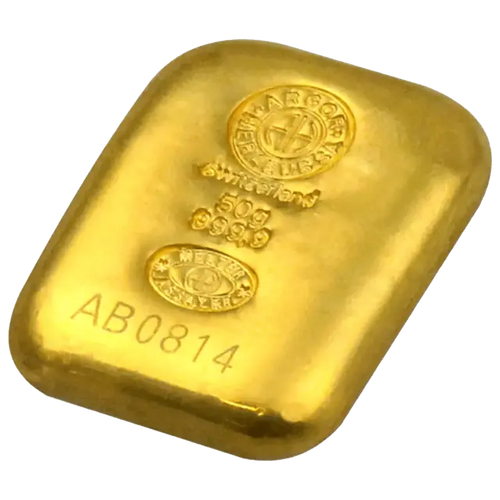 50 grammes Lingot d'Or - Argor-Heraeus
