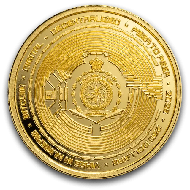 1 once Pièce d’Or - 2025 Bitcoin