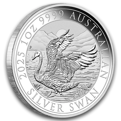 1 once Pièce d'Argent - MS-70 PCGS - Australian Swan 2025