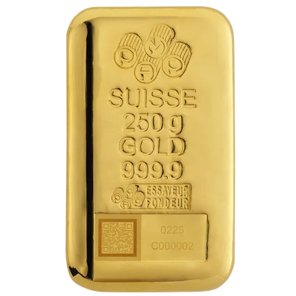 250 grammes Lingot d'Or - PAMP Suisse - 2025 Design