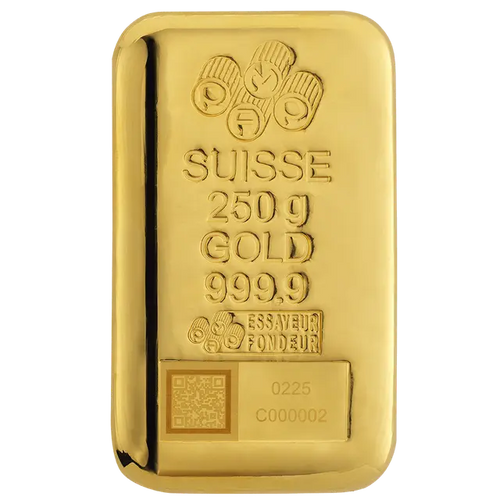 250 grammes Lingot d'Or - PAMP Suisse - 2025 Design
