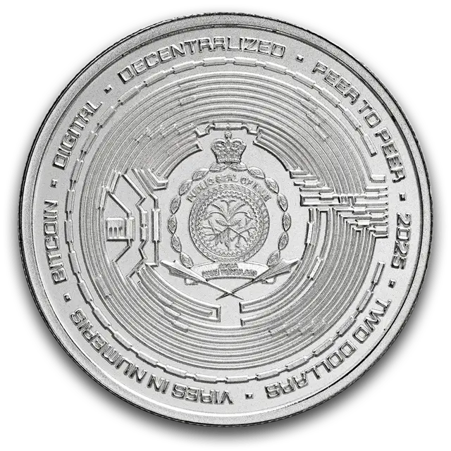 1 once Pièce d’Argent - 2025 Bitcoin