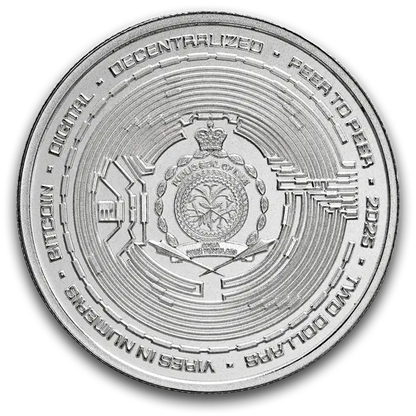 1 once Pièce d’Argent - 2025 Bitcoin