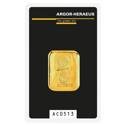 50 grammes Lingot d'Or - Argor-Heraeus