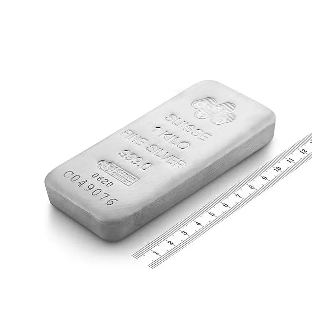 15x1 kg Lingot d'Argent Monster Box - PAMP Suisse