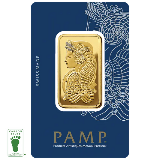 1 once Lingot d'Or - Lady Fortuna CO2 réduit