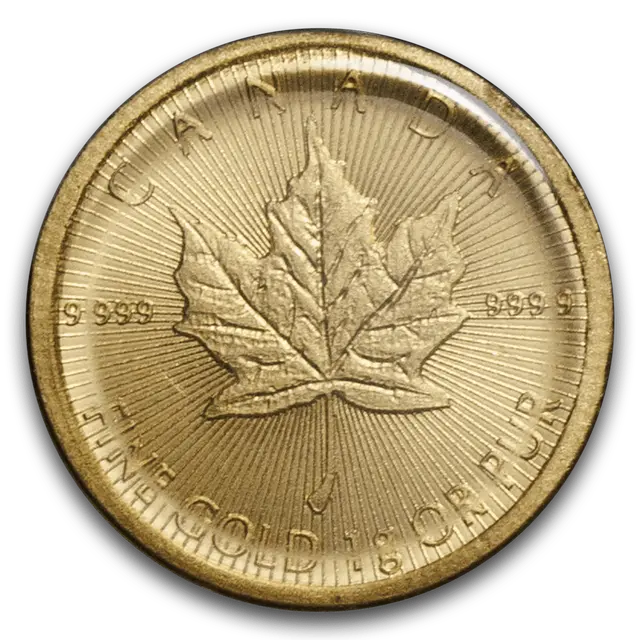 25x1 gramme Maplegram pièce d'or - Maple Leaf (Années Mixtes)