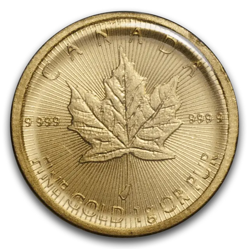25x1 gramme Maplegram pièce d'or - Maple Leaf (Années Mixtes)