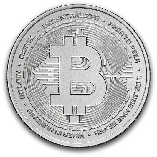 1 once Pièce d’Argent - 2025 Bitcoin