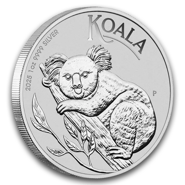 1 once Pièce d'Argent - MS-70 PCGS - Australia Koala 2025