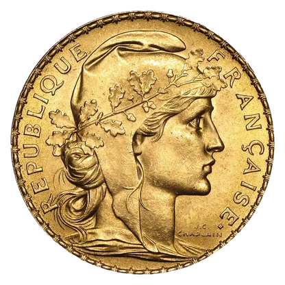 20 Francs Pièce d'Or - Napoléon (Coq de Chaplain) - Années Mixtes