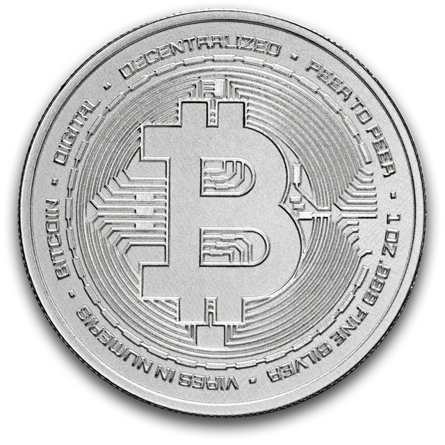 1 once Pièce d’Argent - MS-70 PCGS - 2025 Bitcoin