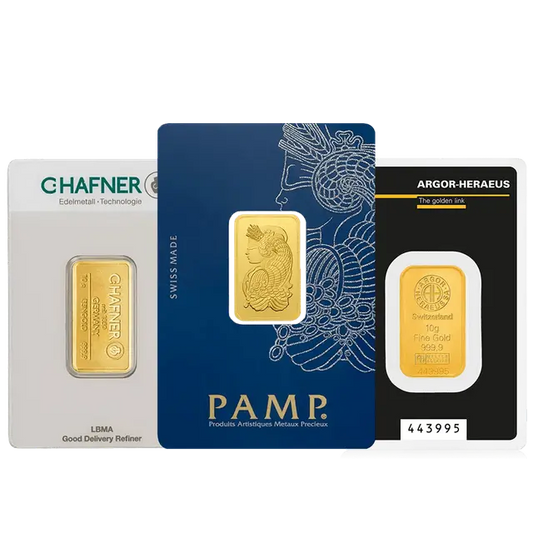 10 grammes Lingotin d'Or - Sélection aléatoire