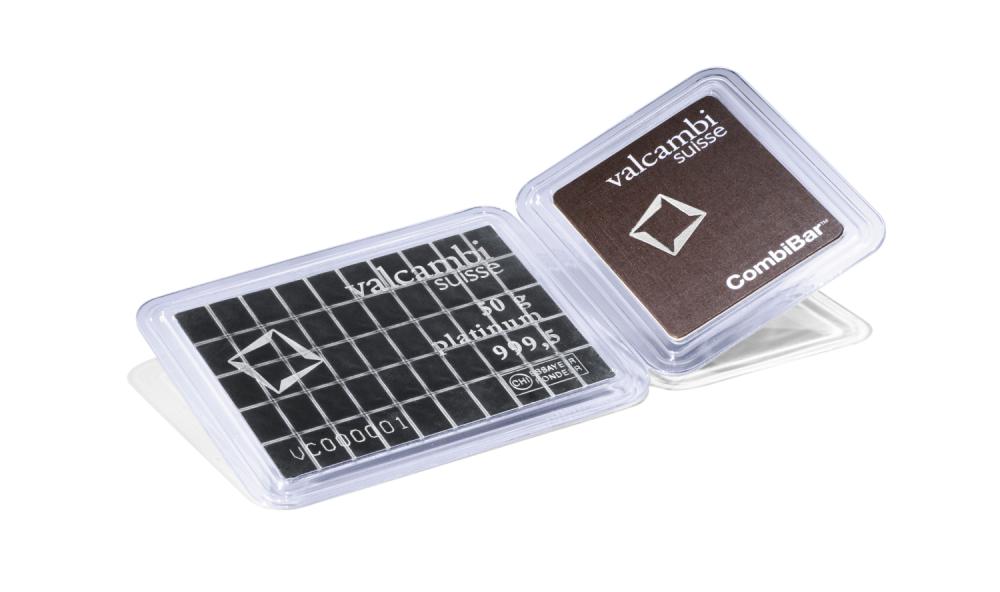 Platine Tablette 12 x 1 g 999.5