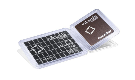 Platine Tablette 25 x 1 g 999.5