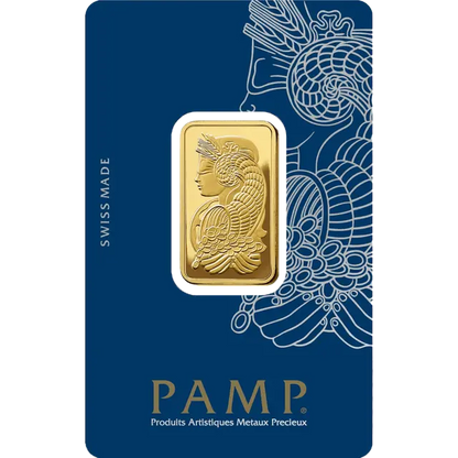 20 grammes lingotin d'or - PAMP Suisse Lady Fortuna