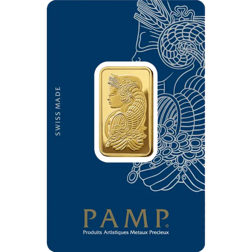 20 grammes lingotin d'or - PAMP Suisse Lady Fortuna