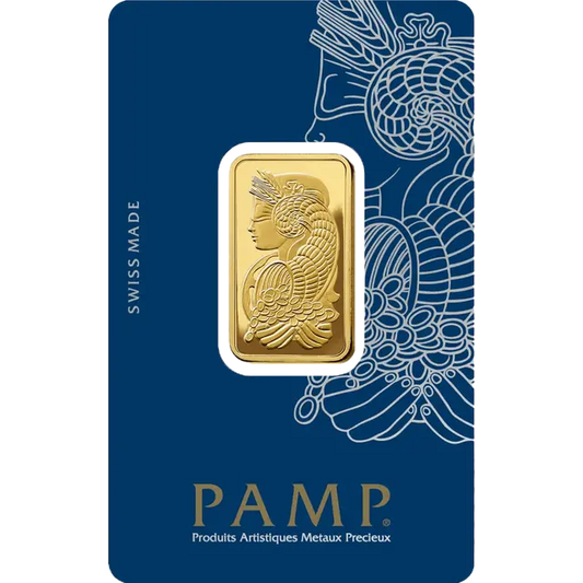 20 grammes lingotin d'or - PAMP Suisse Lady Fortuna