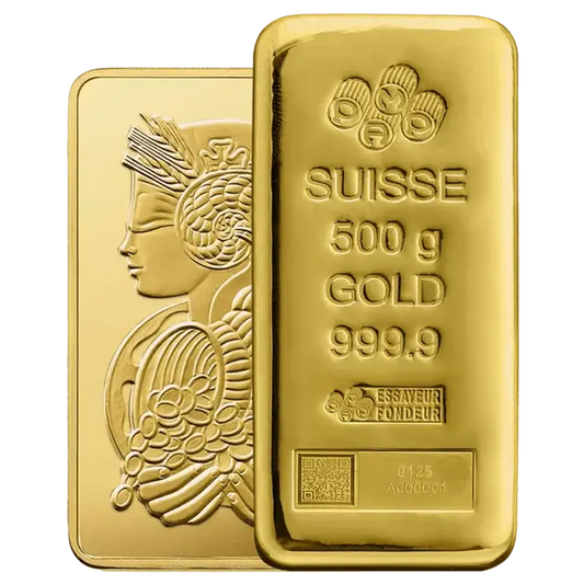 500 grammes Lingot d'Or - Sélection aléatoire
