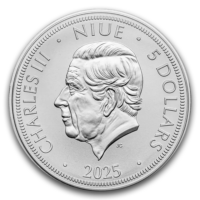 2 onces Pièce d'Argent - Lion Tchèque 2025