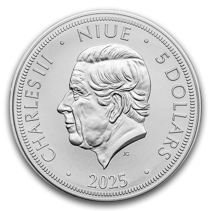 2 onces Pièce d'Argent - Lion Tchèque 2025