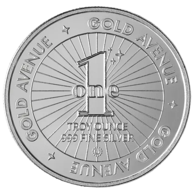 1 once Pièce d'Argent - GOLD AVENUE