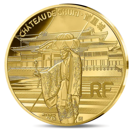 1/4 once Pièce d’Or - Unesco Château de Shuri Proof 2025