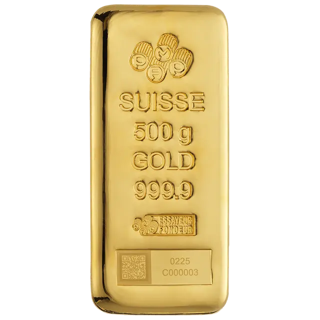 500 grammes Lingot d'Or - PAMP Suisse - 2025 Design