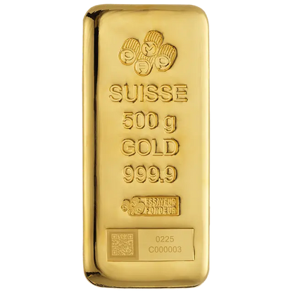 500 grammes Lingot d'Or - PAMP Suisse - 2025 Design