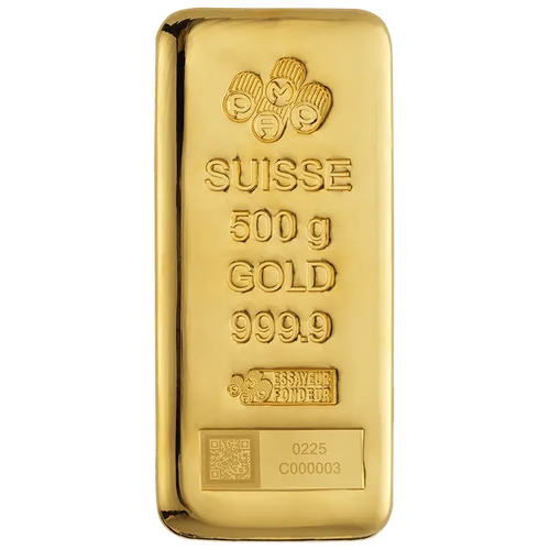 500 grammes Lingot d'Or - PAMP Suisse - 2025 Design