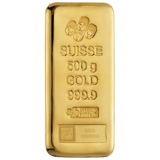 500 grammes Lingot d'Or - PAMP Suisse - 2025 Design
