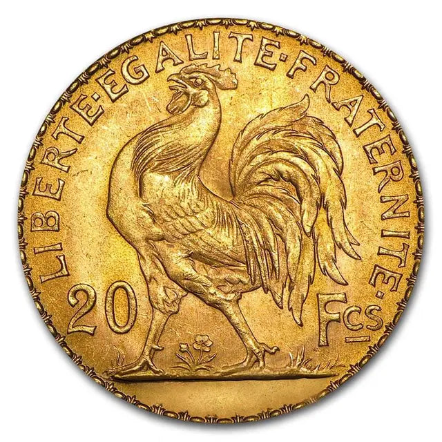 20 Francs Pièce d'Or - Napoléon (Coq de Chaplain) - Années Mixtes