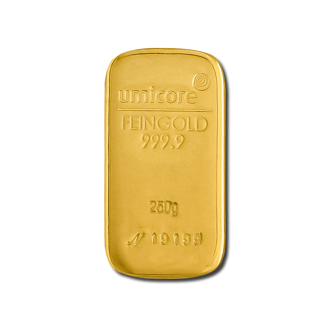 Lingot d'or 250g – LBMA